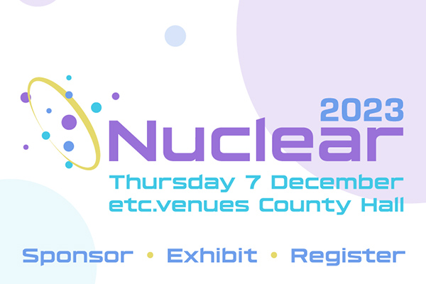 NIA Nuclear 2023 conference graphic